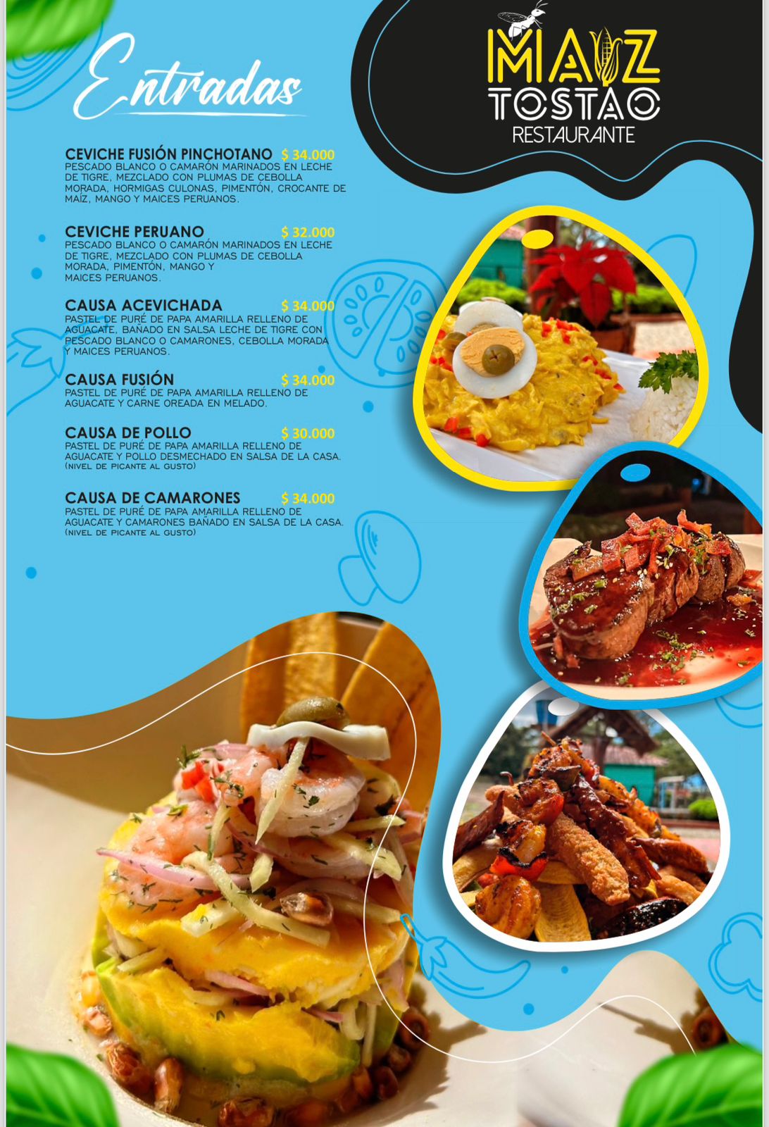 Carta Peruana - Platos Fuertes